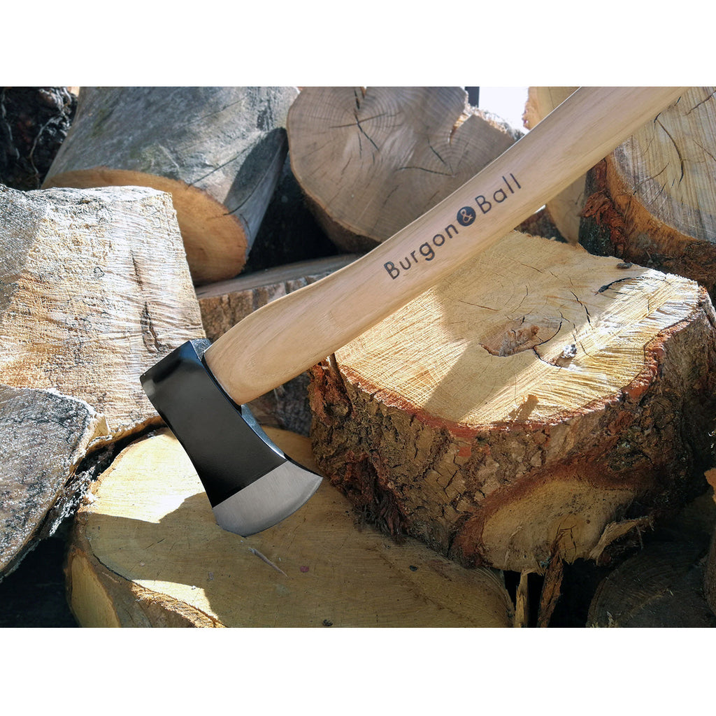 Chopping Axe with Forged Steel Head and Hickory Handle
