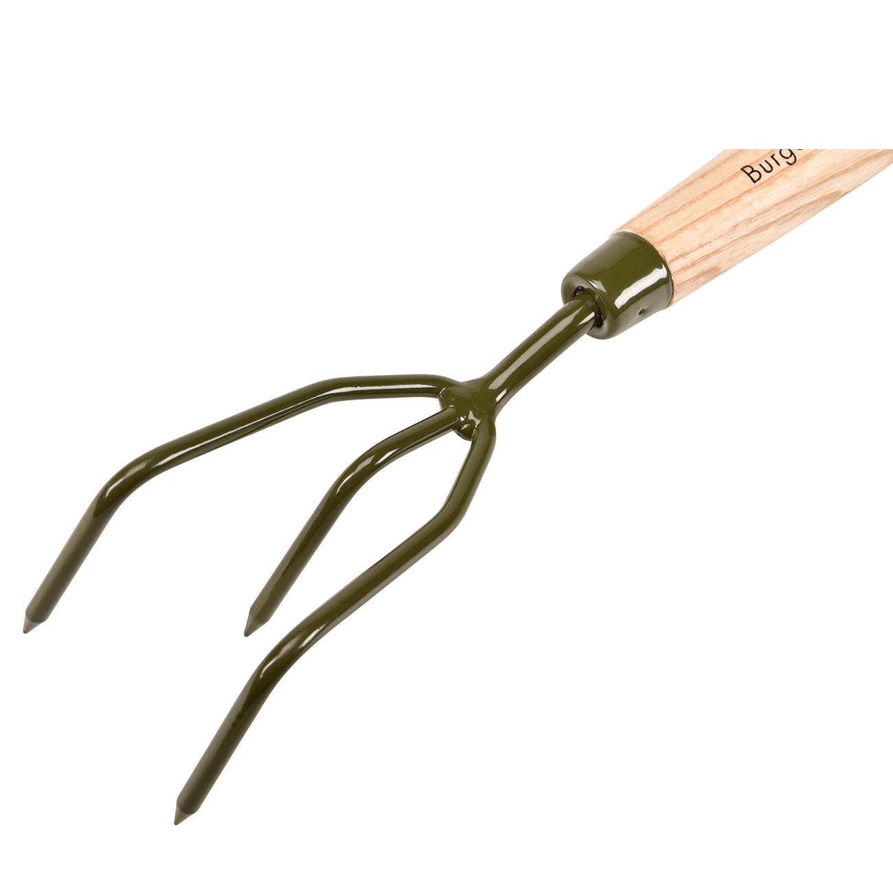 Claw Cultivator with Boron Steel Head and Ash Wood Handle