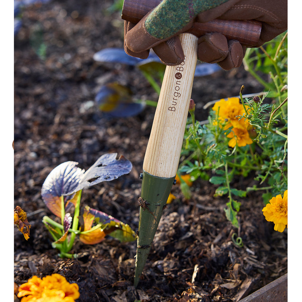 Boron Steel Dibber with Depth Gauge RHS Endorsed Planting Tool