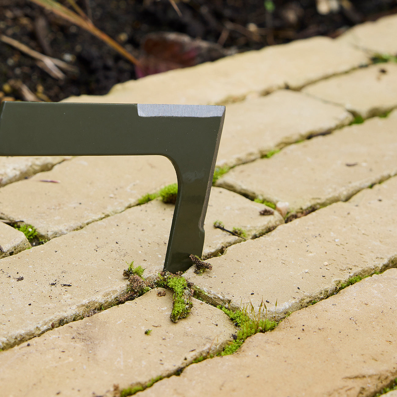 Block Paving Knife Weeding Tool with Boron Steel Head and Ash Wood Handle