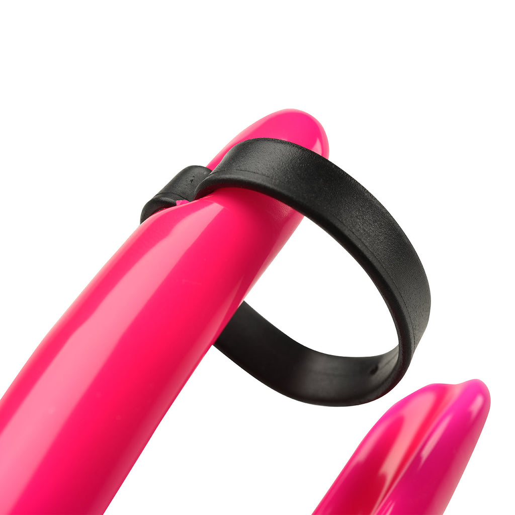 Pink Fluorescent Flower and Fruit Snip with Scissor Action Hardened Steel Blade