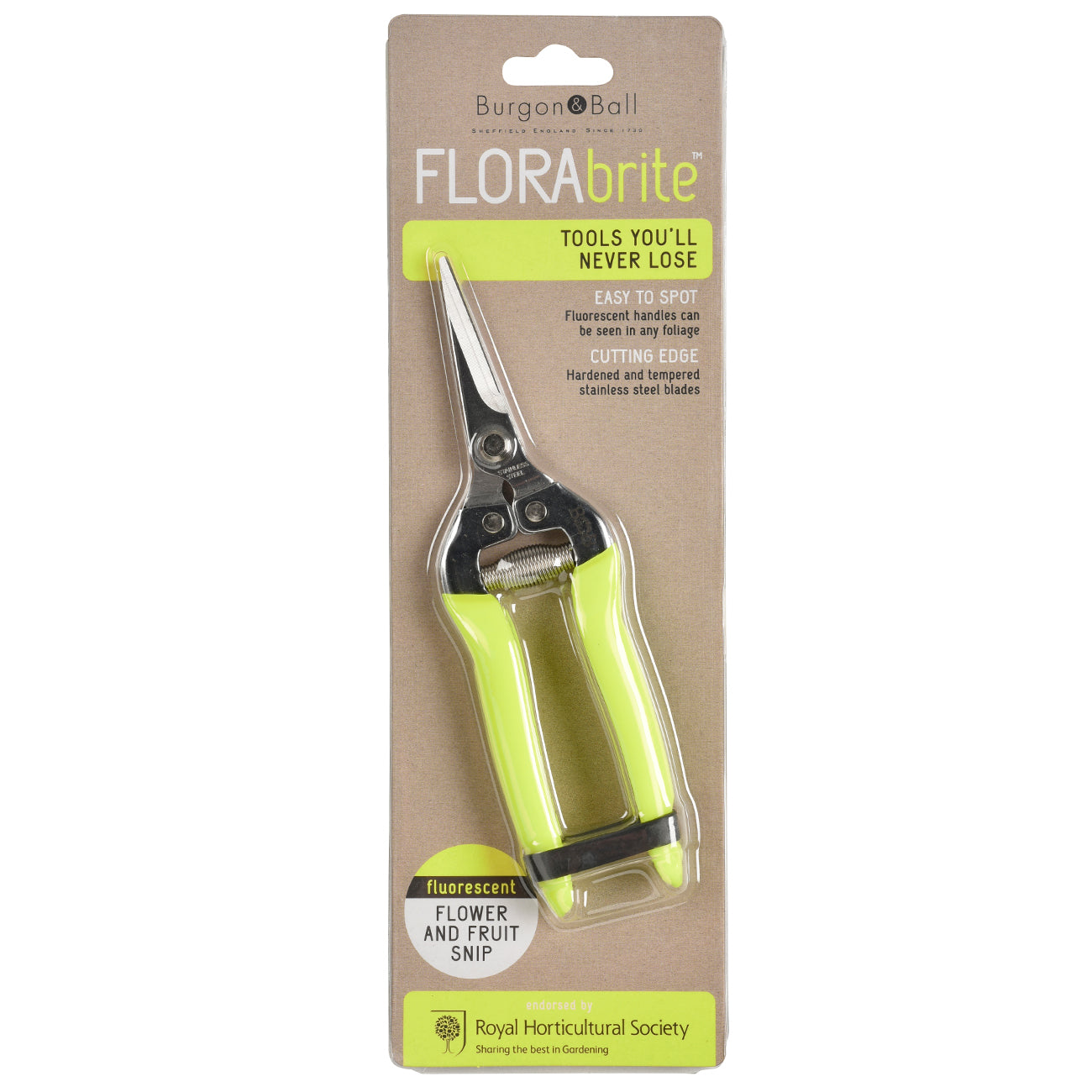 Yellow Flower & Fruit Snip RHS Endorsed