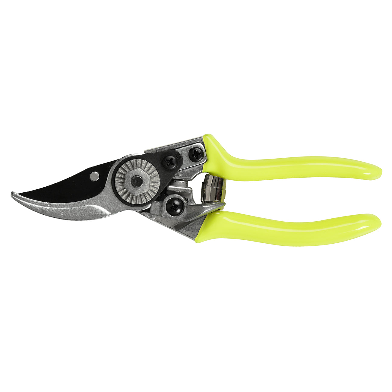 Yellow Fluorescent Bypass Pocket Pruner for Small to Medium Hands