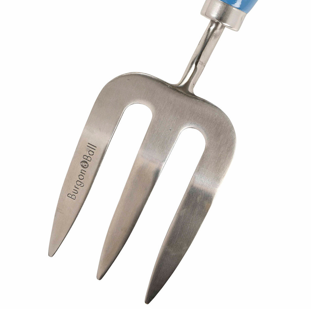 Trowel and Fork Gift Set with Blue Floral Meadow Design