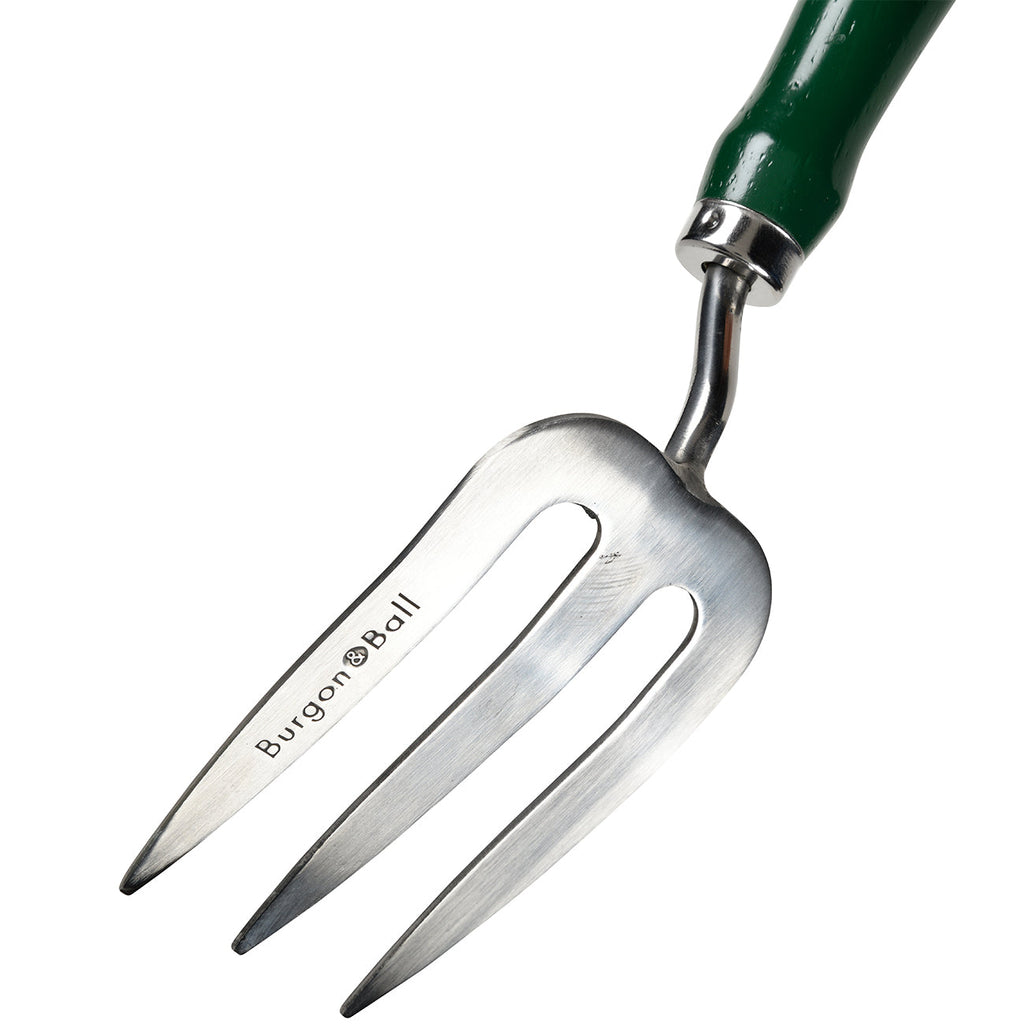 Stainless Steel Trowel and Fork Set with FSC Hardwood Handle