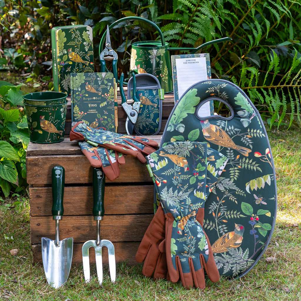 Sowing and Potting Tin Gift Set with Gloves, Scoop, Dibblet and Seed Envelopes