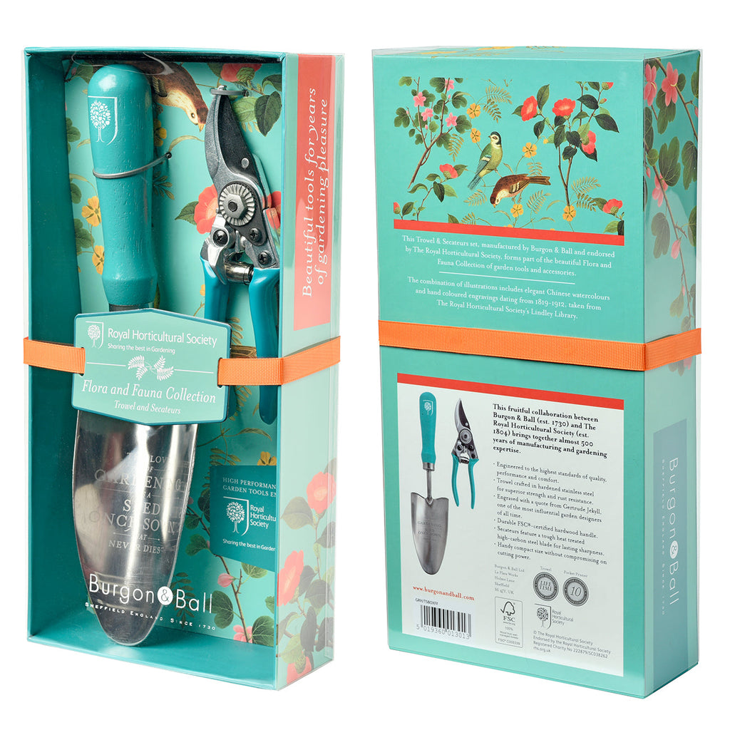 Trowel and Secateurs Gift Set in Presentation Box