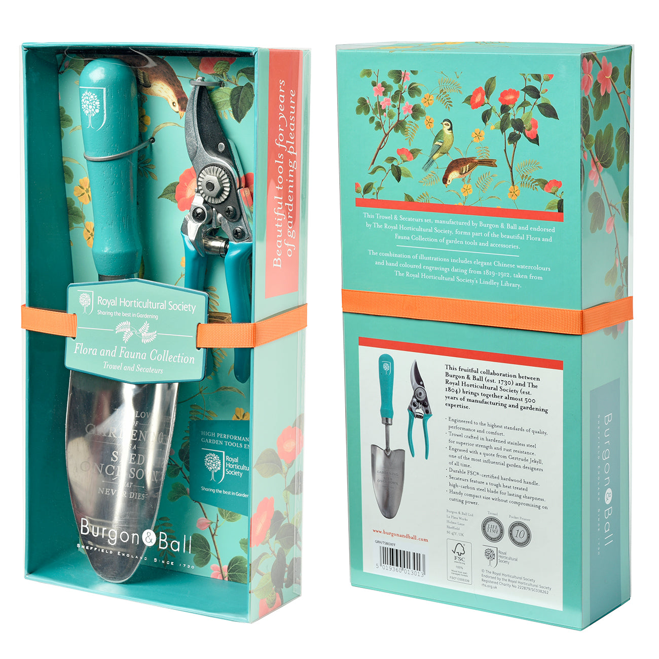 Trowel and Secateurs Gift Set in Presentation Box
