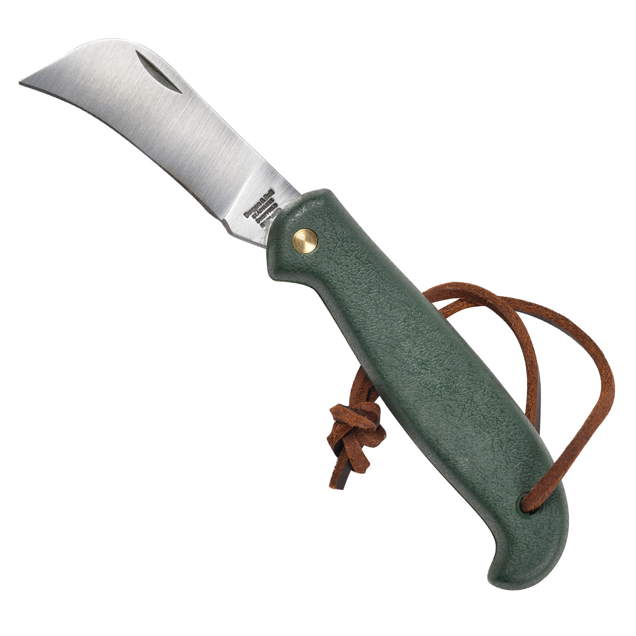 Stainless Folding Pocket Knife for Garden Cutting and Pruning