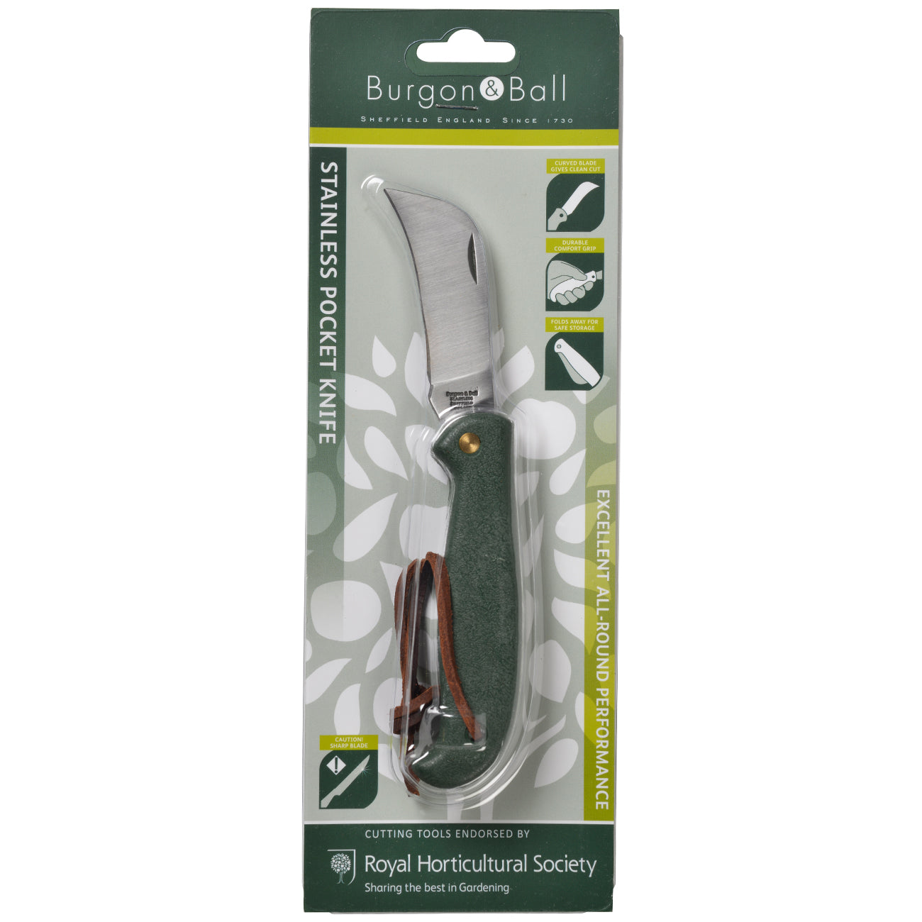Stainless Folding Pocket Knife for Garden Cutting and Pruning