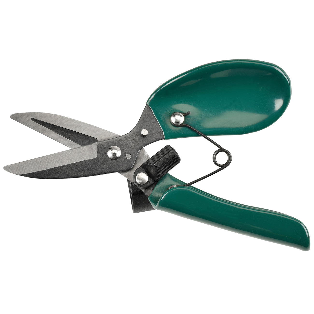Ergonomic Deadheader Pruner with Index Finger Loop for Comfortable Deadheading