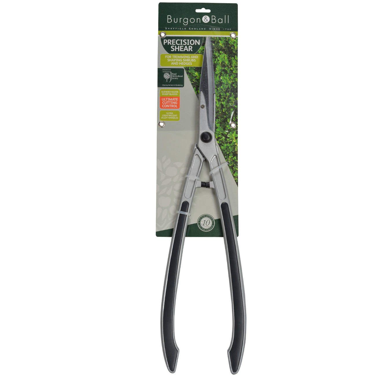 Precision Shear Lightweight Aluminium Hedge Shears for Precision Trimming and Shaping