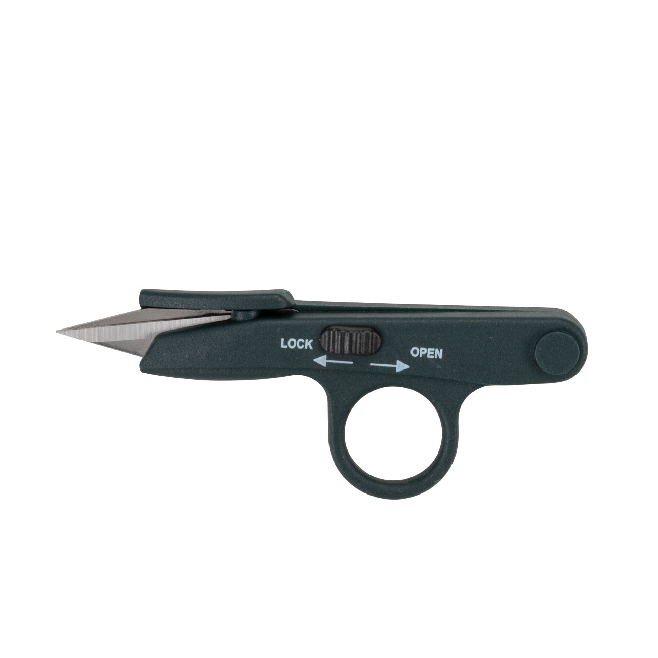 Precision Micro Snips Green ABS Handle Stainless Steel Blades Garden Tool
