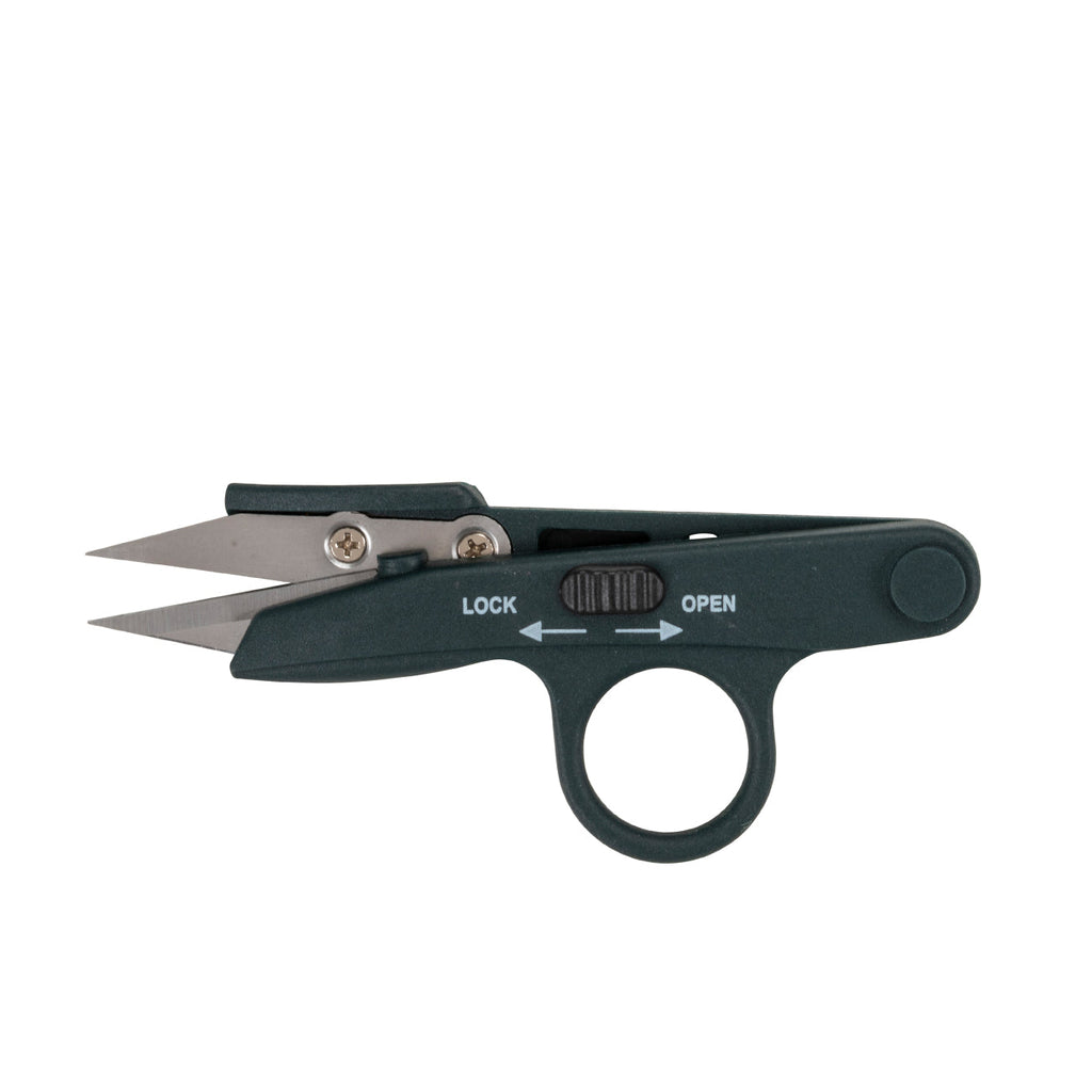 Precision Micro Snips Green ABS Handle Stainless Steel Blades Garden Tool