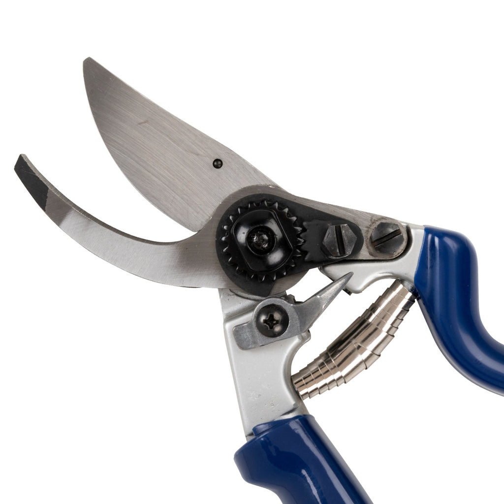 Professional Rotating Handle Bypass Secateur Blue Aluminium Garden Pruner
