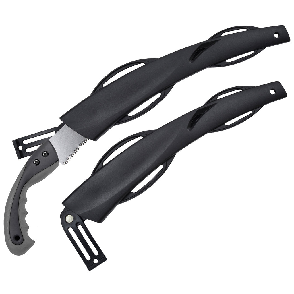 Curved Pruning Saw Pull Stroke Folding Blade with Protective Case