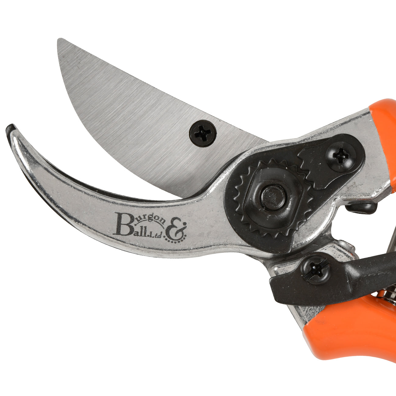 Bypass Secateurs Terracotta Handle Soft Grip Pruner Garden Tool
