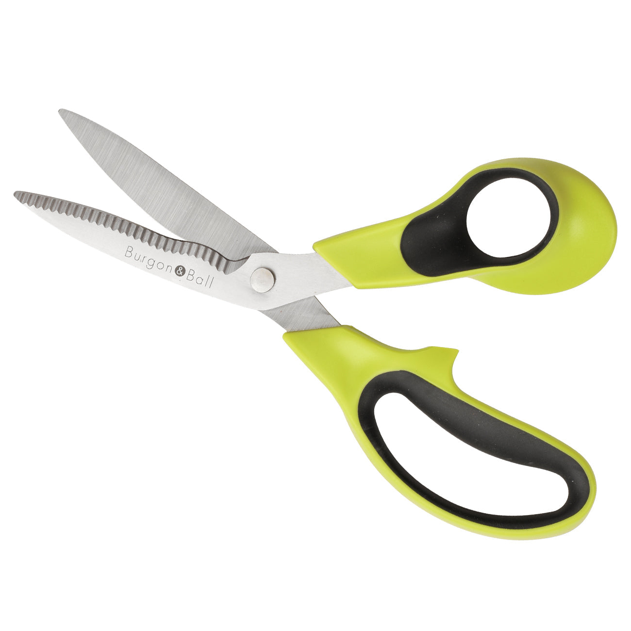 Garden and Flower Scissors with Serrated Blade for Clean Cutting