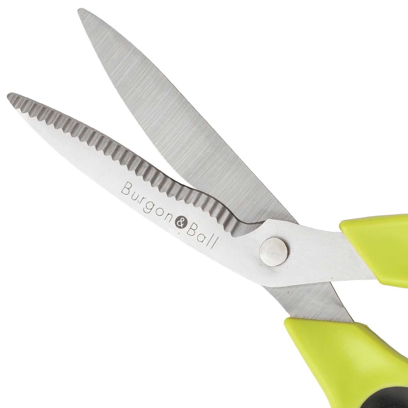 Garden and Flower Scissors with Serrated Blade for Clean Cutting