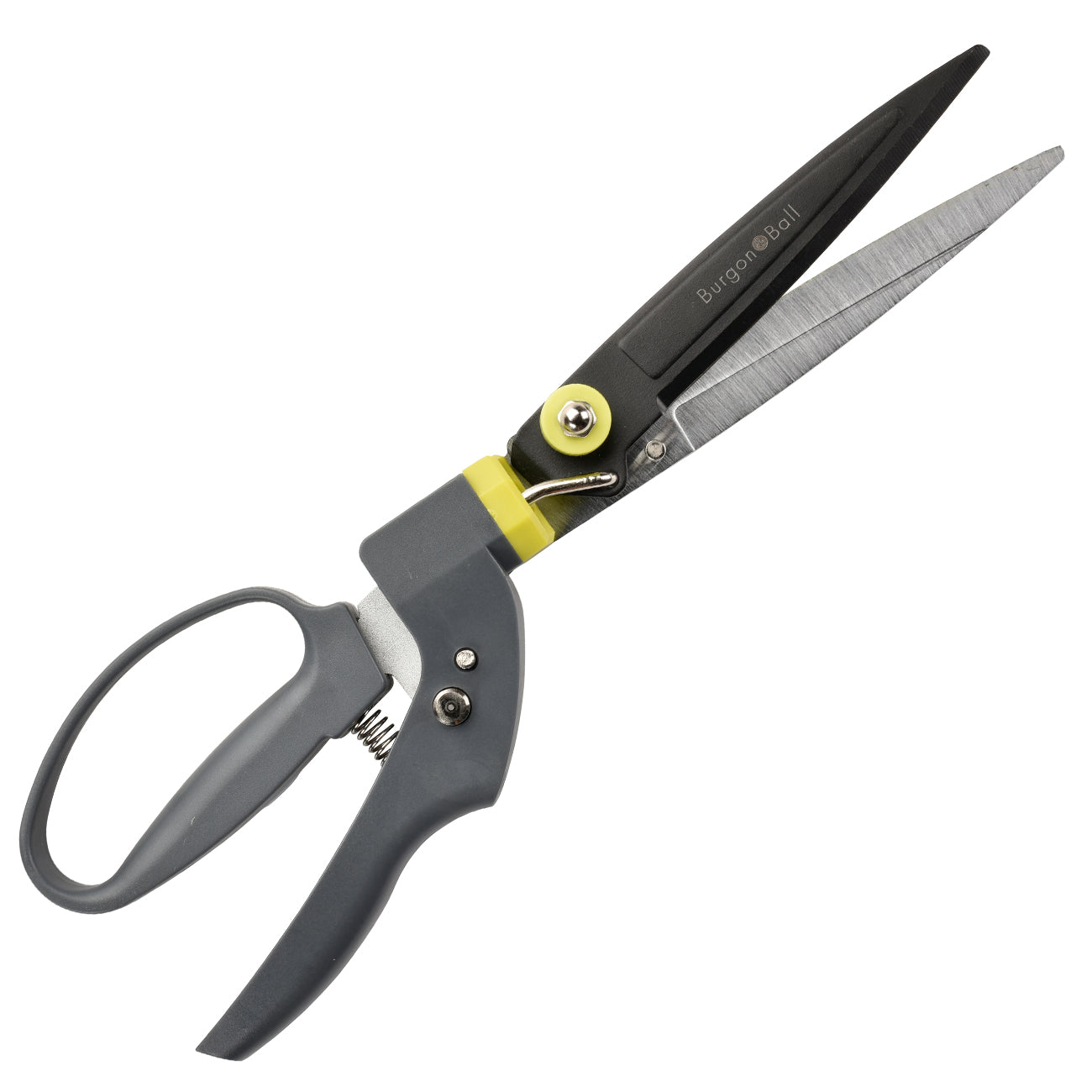 Single-Handed Grass Shear with Rotating Blades for Lawn Edging