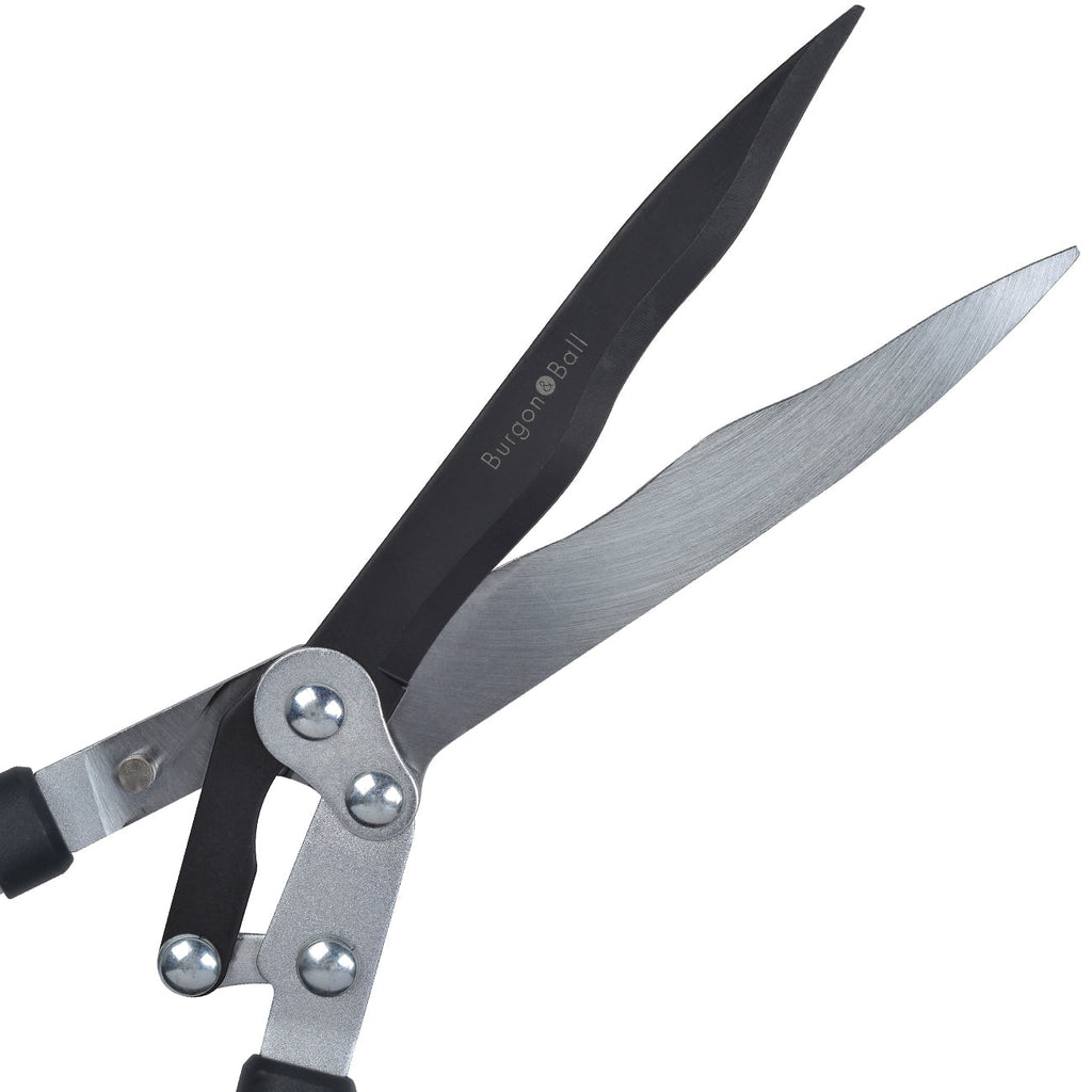 Telescopic Wavy Edged Hedge Shear with Compound Action Blades