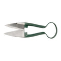 Small Topiary Trimming Shears with Racing Green Handles for Precision Gardening