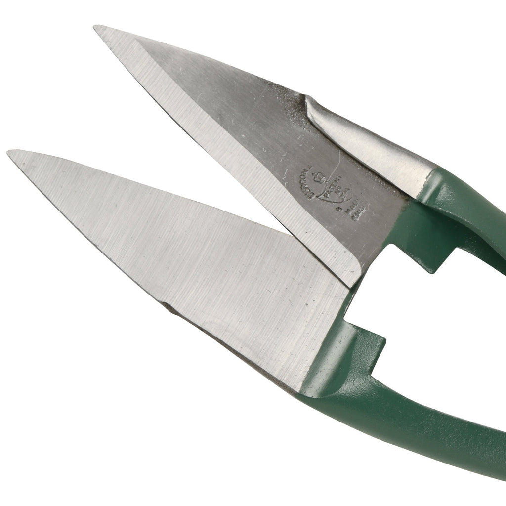 Small Topiary Trimming Shears with Racing Green Handles for Precision Gardening